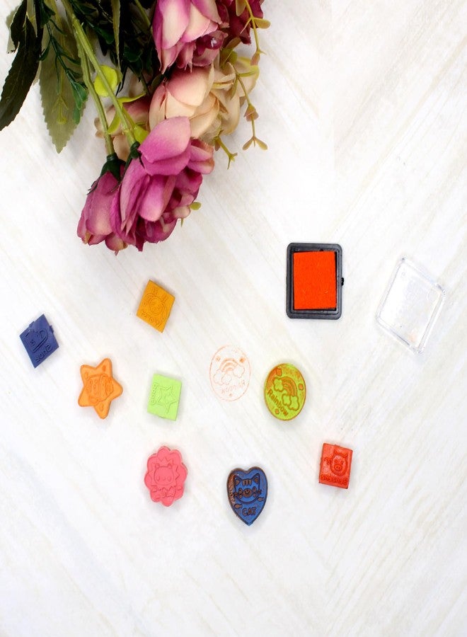 Fully Kids Stamps with Ink Pad for Card Making, Scrapbooking and DIY Artwork - Image 4